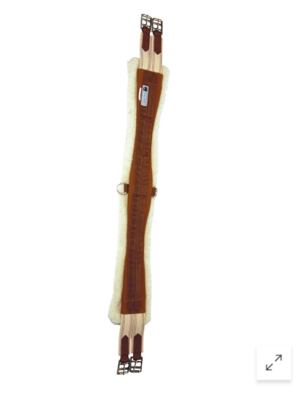 NWT KINCADE CHAFELESS Fleece GIRTH WH 56 inches